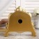 Camine rooms, 21 x 19x 6.5 cm, white with gilding