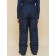 Semi-combinezone children, height 128 cm, dark blue color