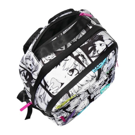 Youth backpack 39 x 30 x 17, ergonomic back, Devente Label 19l, USB Anime Comix 7032440-10