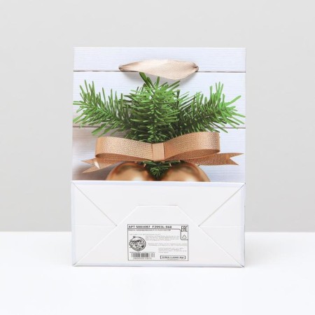 Laminated "bells" package, 11.5 x 14.5 x 6 cm-1