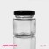 Glass jar for spices with a metal lid of the idyll, 50 ml, 4.2 × 5.2 cm