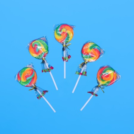 Caramel on the stick "Lizunets circle" 17 g-4