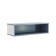 Hall-shelf 46, 670 × 210 × 160 mm, indigo color