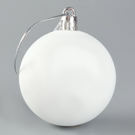 New Year's diamond mosaic "New Year. New Year's ball ", silver-4
