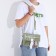 Youth bag on the valve, green color