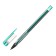 A set of gel pens, 6 colors, with sparkles, in a blister on the button