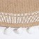 Ethel napkin "Home" d38, jute
