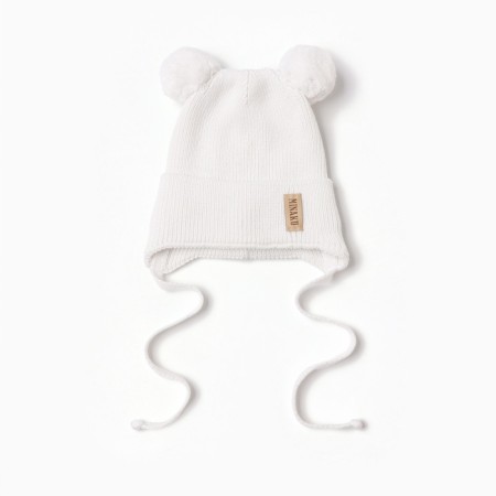 Children's hat minku rr 42-44, milk color