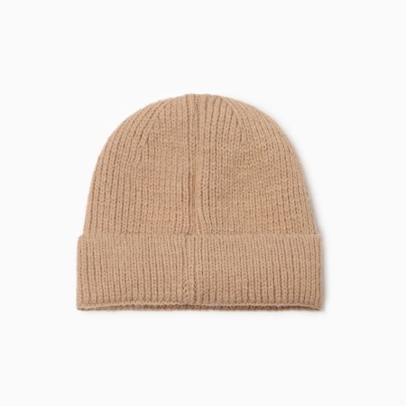 Children's hat minku, beige color, rr 46-48-2