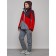 Ski suit female, size 58, red color