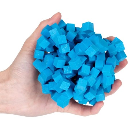 Designer - Gummy Blocks plasticine, blue-1