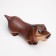 Coarse "Dachshund" brown, 25x12x15cm