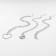 Assorted Pendant Cupid, Silver Color, 45cm