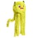 Soft toy "Medusa", 40 cm, green color