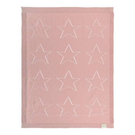 Baby blanket, size 70x90 cm, color peach
