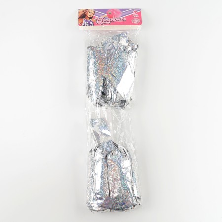 Pompom 1pc, color Gologafia silver-6