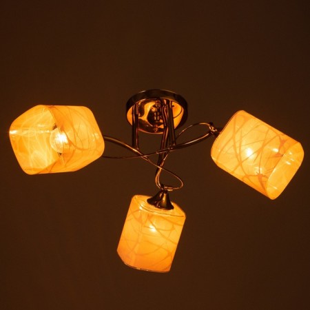 Bunt chandelier 3x60W E27 gold-2