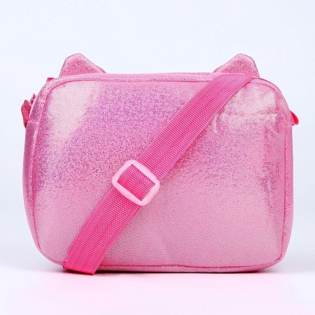 Baby Bag with lightning, long belt, pink color-2