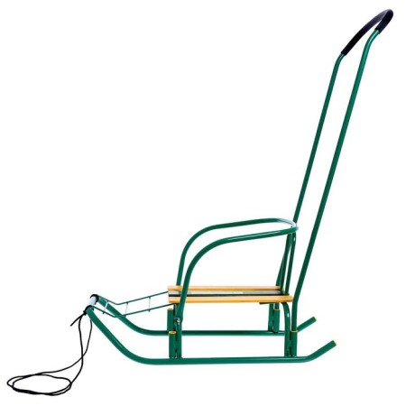 Sled "breeze 7", green color-1