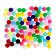 A set of textile details for the decor "bombs" 100 pcs. set, size 1 pc. 1.2 cm, color mix