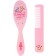 Baby combination + massage hair brush "Our Princess", from 0 months, drawing mix