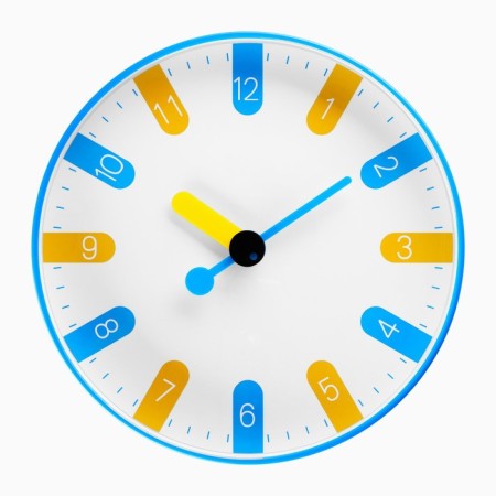 Children's wall clock, smooth move, D-30 cm