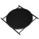 Coffee table "Grace" YS-8375S, black 46.8x50.5 cm