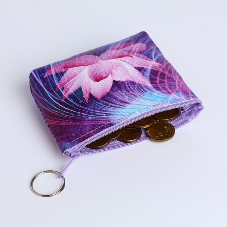 Monetnik's wallet with a zipper, color mix-4