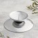 Gadal N "Gadal N" metal per candle, 7.3x3 cm, chrome