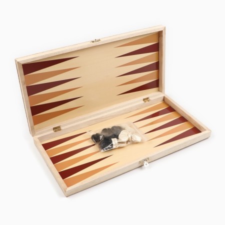 Narts "Labart", wooden board 39 x 39 cm, with a field for playing checkers-6