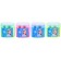 Plastic sharpener with container, double, mix, cold heart