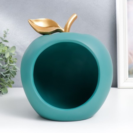 Souvenir Polystone stand "Green Apple" 20.5x16x18 cm-3