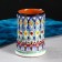 Rishtan ceramics mug "Flowers", 500 ml, blue mix