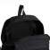 School backpack on lightning from textiles, 5 pockets, black color