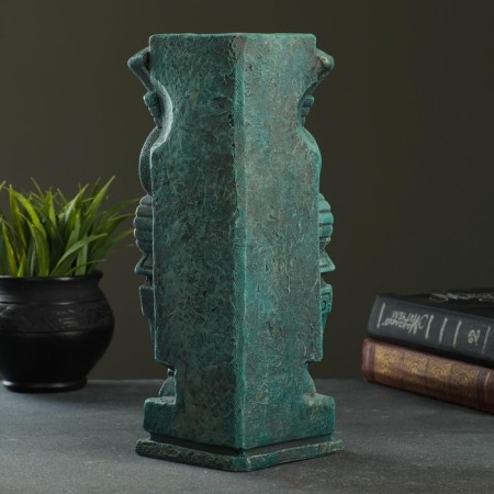 Climber "totem" 10x10x28 cm, for a candle d = 5 cm mix-3