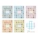 Notebook 24 sheets in a cage "Sweets", cover covered paper, mix