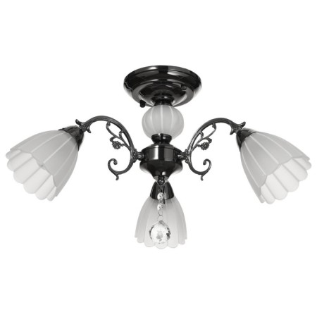 Economic chandelier "Ajakucho" 3x40W E27 Anthracite