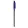 Ballic handle Cello Office Grip, node 0.7 mm, rubber emphasis, blue ink, Gray body.
