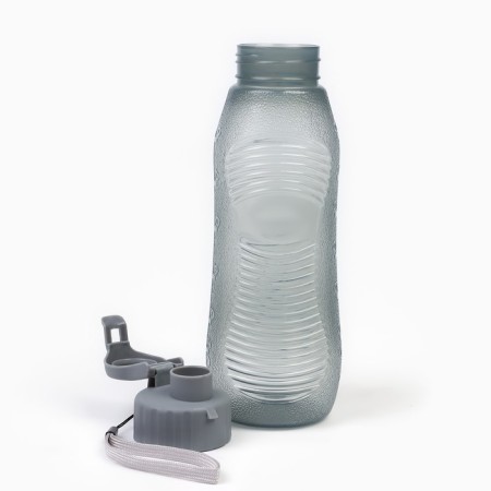 Water bottle, 600 ml, 23 x 6.6 cm, gray-1
