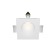 The built-in lamp Technical DL001-WW-01-W, 1x12W, 12x12x6.5 cm, GU10, white color