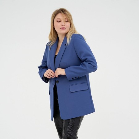 Women's jacket Mist Plus-Size, r.52, blue-2
