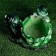 Figure pot "Two frogs on cabbage" 26x19cm