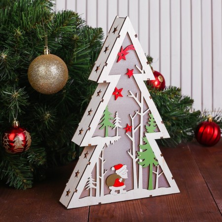 Big Christmas tree lighting decor
