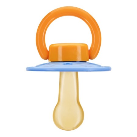 Latex orthodontic dummy "Sun", from 6 months., Mix color-21