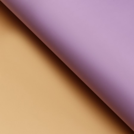 Flower film, "Golden Side", 56x56cm Lilac-1