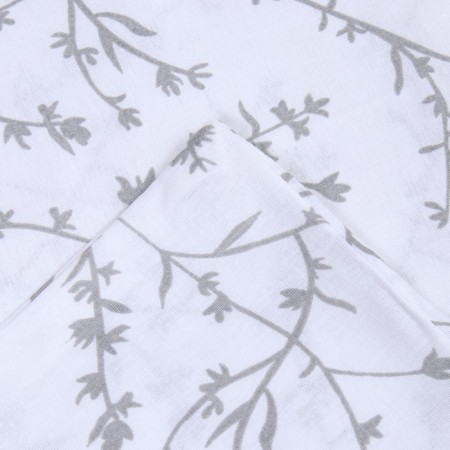 Lovelife Bed Lowel Set "Branches" Ts. White 147*210.150*215.70*70 -1 pcs, 100% cotton, calico 120 g/m2-4