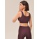 Women's top in the rub on wide straps Mirey Top Spalla Larga, size 42-44, jam color
