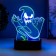 Lamp touch "Ghost" LED USB (90cm) from 3xa Black Black 14x5.5x18.5 cm Risalux 765