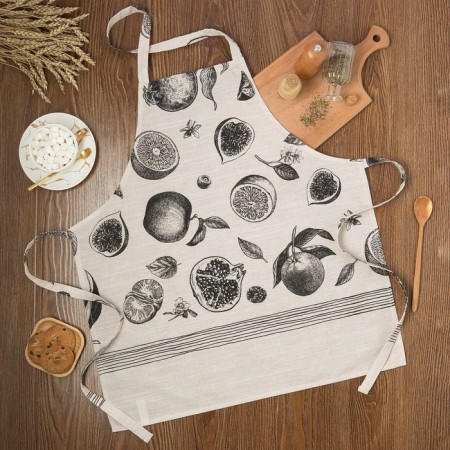 Apron "Ethel" Healthy Life 60x65 cm, 100% cotton, reps 210 g/m2