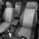 Auto-Chekhls for Peugeot Expert Tepee 2 since 2007-2016, 3 places, van, perforation, eco-leather, light gray color, dark gray